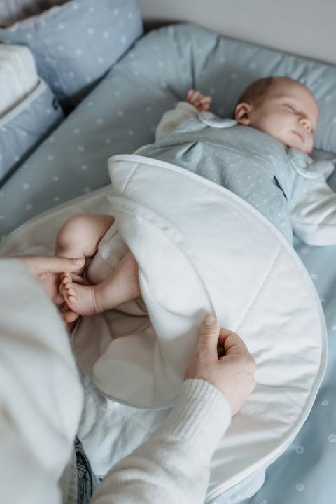 Produktbild Alvi Baby-Ganzjahresschlafsack Mäxchen Faces Gr. 56/62 (62 cm)
