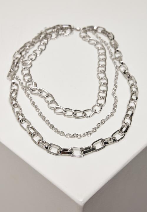 Actual product image Urban Classics Classic Layering Necklace (100% Iron)
