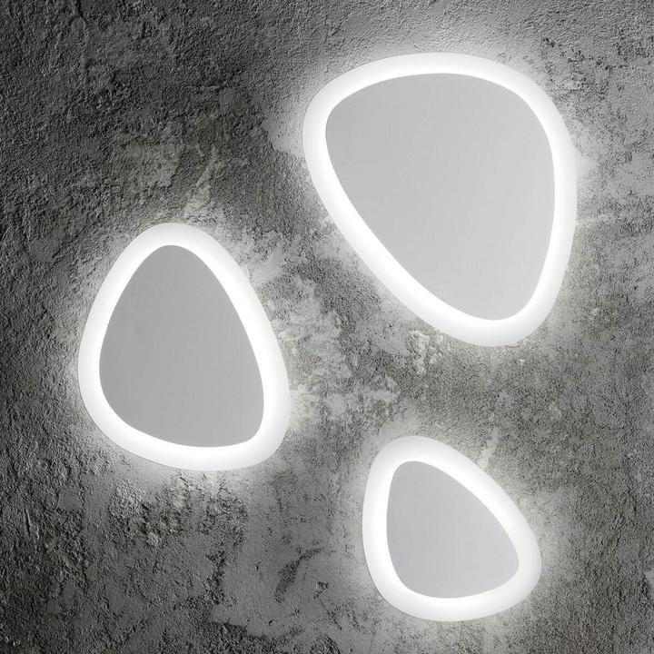 Image du produit Ideal lux GINGLE LED Applique murale 26W blanc blanc chaud 196206 (1700 lm)