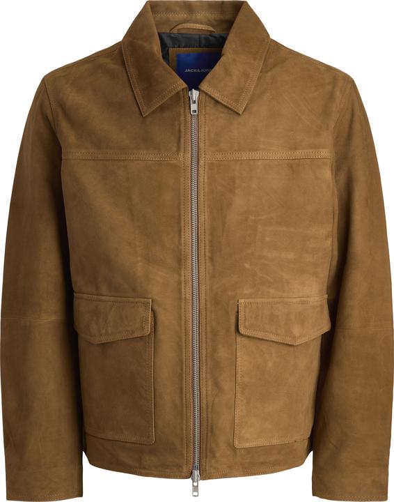 Jack & Jones Joraustin Suede Bomber Jacket Styd Aw24