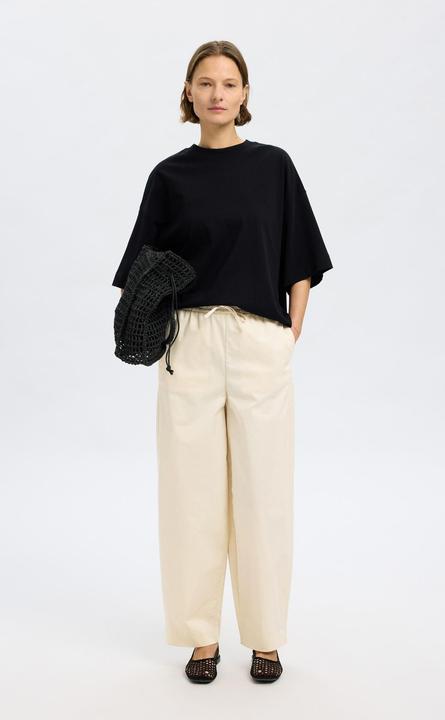 Immagine prodotto Selected Femme Baumwoll Barrel Fit Hosen (40)