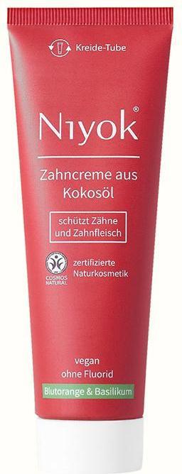 Produktbild Niyok Zahncreme Kokosöl Blutorange & Basilikum 75 ml (75 ml)