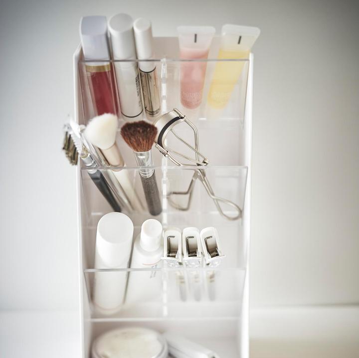 Actual product image Yamazaki Makeup-Ständer Tower