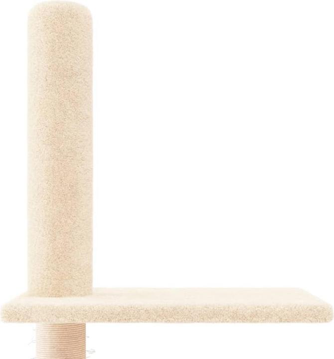 Image du produit VidaXL Kratzbaum Deckenhoch Creme 250,5-276,5cm Katzenbaum Katzenkratzbaum (276.50 cm, Crème)