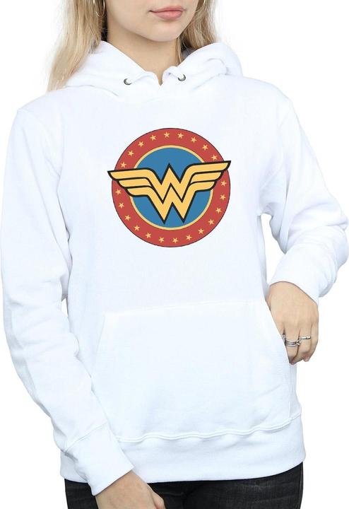 Immagine prodotto Wonder Woman Circle Logo Felpa con Cappuccio Donna (L)