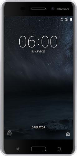 Nokia 6 (32 GB, Silver, 5.50", Single SIM, 16 Mpx, 4G)