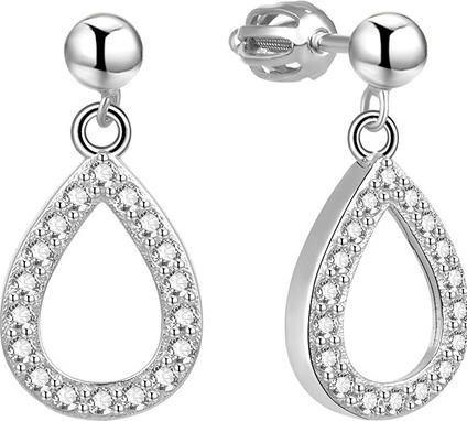 Produktbild Beneto Silver earrings with zircons TAGUP1632
