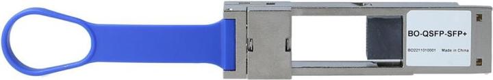 Actual product image BlueOptics Cisco CVR-QSFP28-SFP25G compatible 100 Gigabit QSFP28 to SFP28 converter