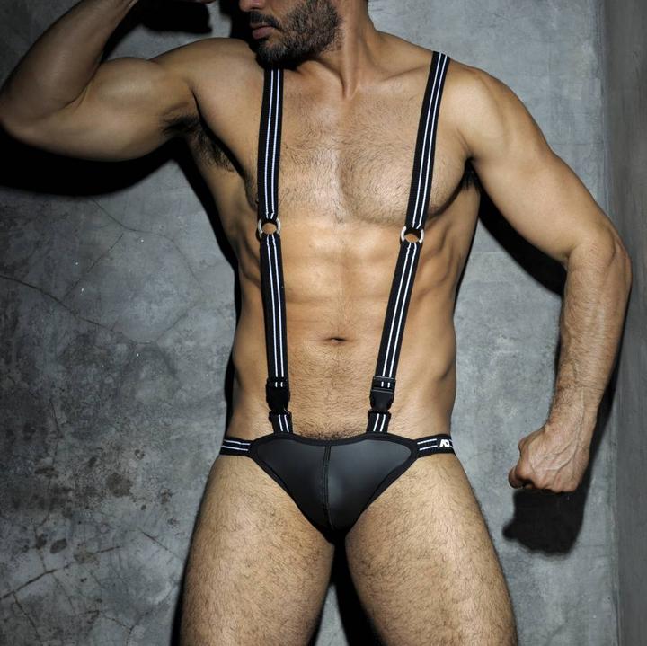 Produktbild Addicted Fetish Jock Singlet schwarz (S/M)