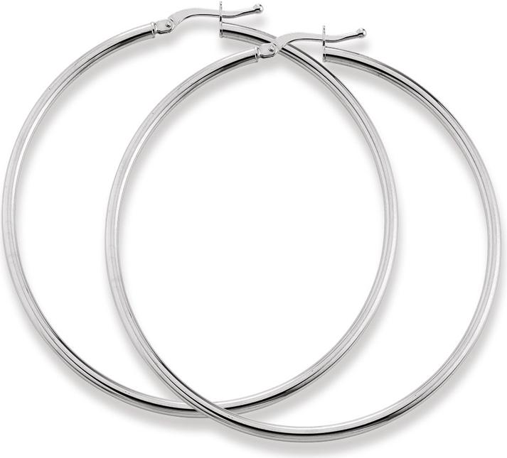 Produktbild Natsumi Schmuck Creolen Weissgold 18K/750 Ø 29-54mm Rund (750/18 K Weissgold)