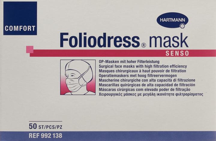 Immagine prodotto Hartmann Maschera Foliodress Comfort Senso (Classe di protezione 1, 50 x)