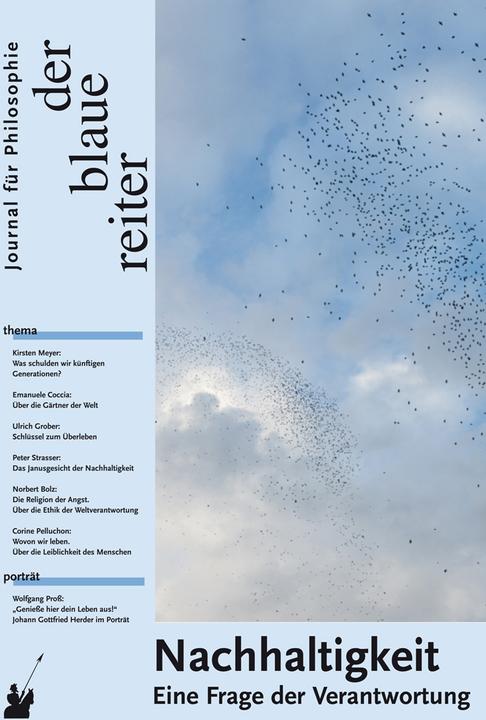 Produktbild Journal für Philosophie / Nachhaltigkeit (Deutsch, Emanuele Coccia, Corine Pelluchon, Siegfried Reusch, Otto-Peter Obermeier, Klaus Giel, Ulrich Grober, 2021)