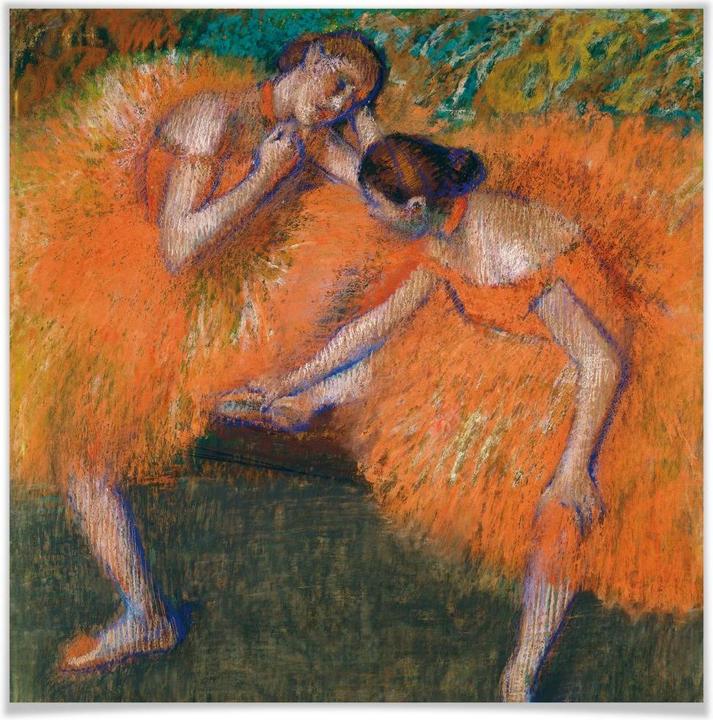 Image du produit Trenddeko Degas - Deux danseuses (30 x 30 cm)
