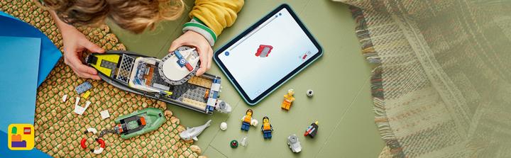 Actual product image LEGO Verfolgungsjagd im Polizeiboot (60456, LEGO City)