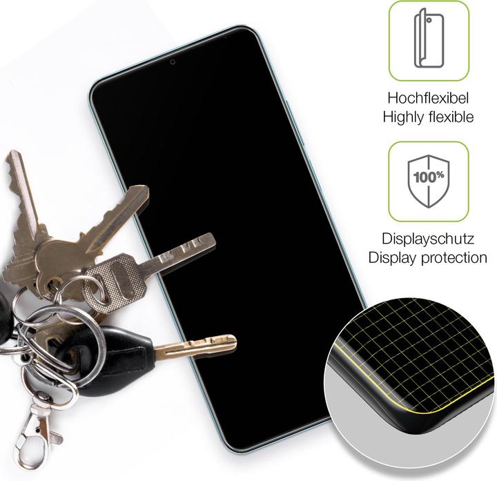 Actual product image Dipos Full Cover Screen Protector Matte (1 Piece, Realme Note 50)