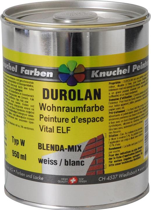 Immagine prodotto Knuchel Durolan Vernice Soggiorno Bianco Misto (Bianco, 1 l)
