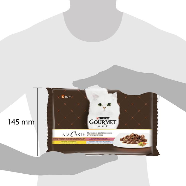 Produktbild Gourmet A la Carte Chefs Fantasies (Adult, 4 Stk., 85 g)