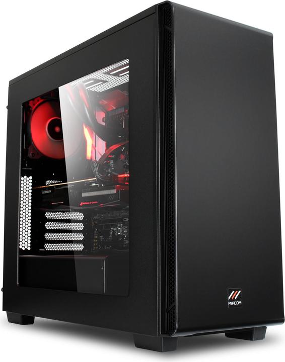 Image du produit Mifcom Savage Gtx 1070 (Intel Core i7-7700K, 16 Go, 250 Go, GeForce GTX 1070)