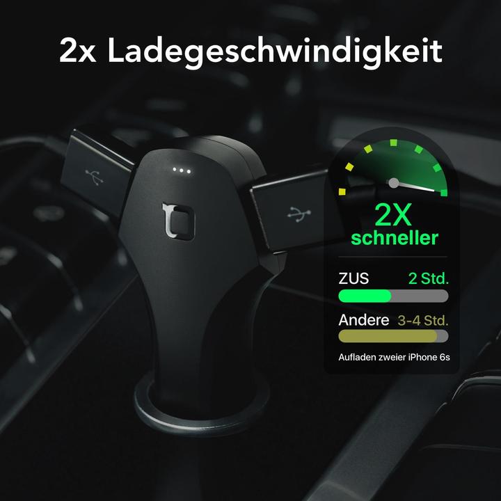 Immagine prodotto nonda Caricabatterie da auto intelligente ZUS