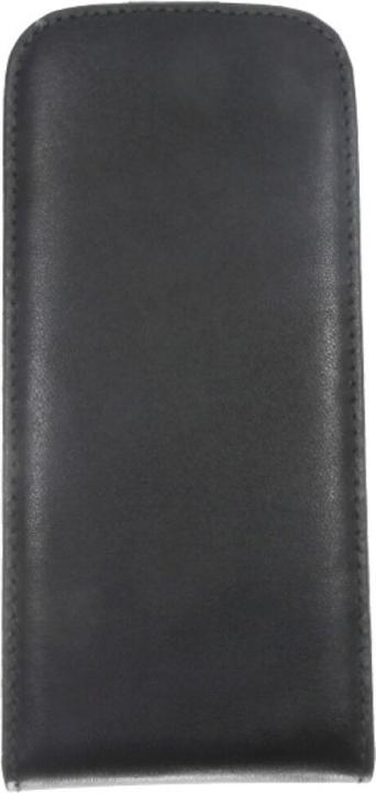 Actual product image OEM Slim Leather Flip Case HTC M8 mini - Black (HTC One Mini 2)