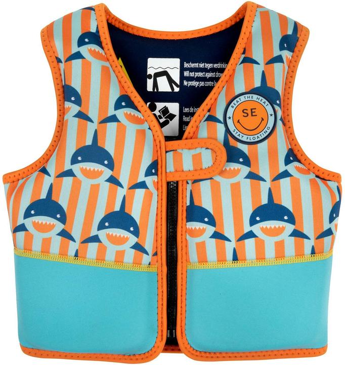 Actual product image Swim Essentials Lifejacket 4-6 years Shark (One size, 18-30 kg)
