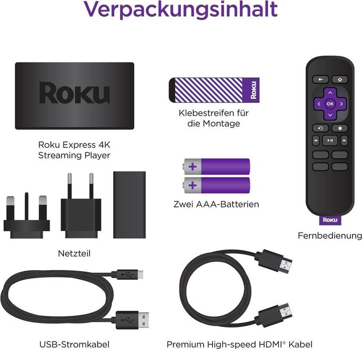 Produktbild Roku Express 4K