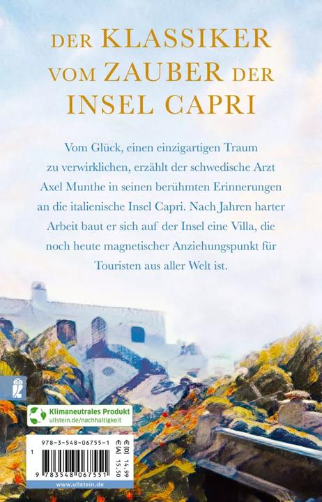 Produktbild Das Buch von San Michele (Deutsch, Axel Munthe, 2022)