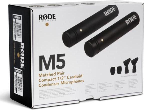 Actual product image RØDE M5 MP microphone set with microphone stand with stereo bar
