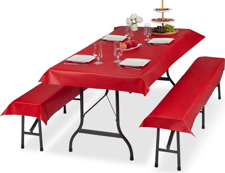 Actual product image Relaxdays Beer Tent Set of 3 (100 x 250 x 0.1 cm)