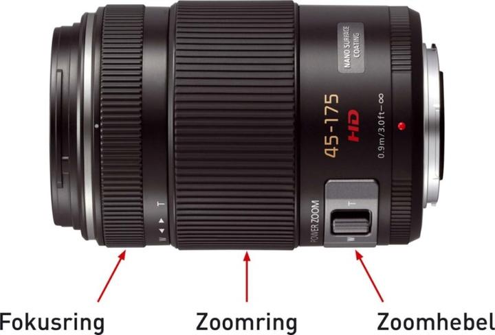Actual product image Panasonic Lumix G X Vario 45-175mm f/4.0-5.6 PZ (Micro Four Thirds, Micro Four Thirds)