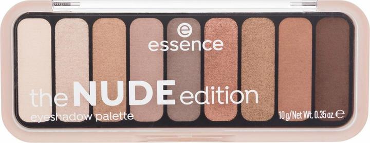 Actual product image essence the NUDE edition eyeshadow palette 10 (Pretty In Nude)