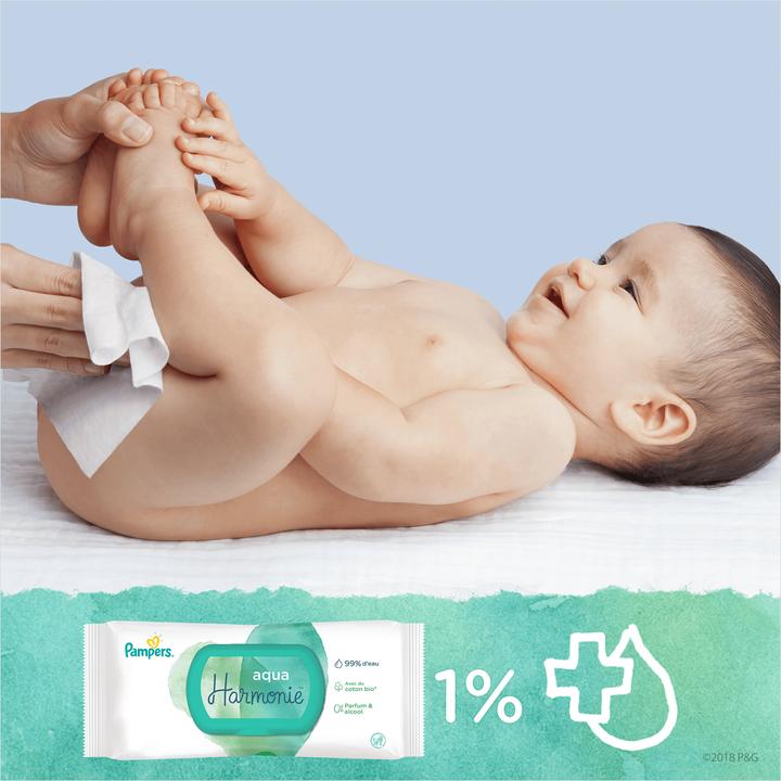 Produktbild Pampers Aqua Pure Feuchttücher (864 Stück)