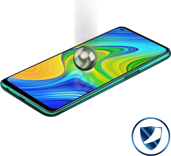 Produktbild Avizar Panzerglas, Glas Schutzfolie, Schutzglas (1 Stück, Xiaomi Redmi Note 9)