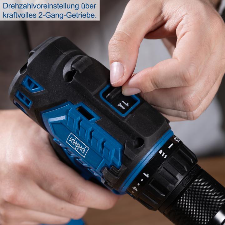 Image du produit Scheppach Perceuse-visseuse sans fil BC-DD60-X (DIY)