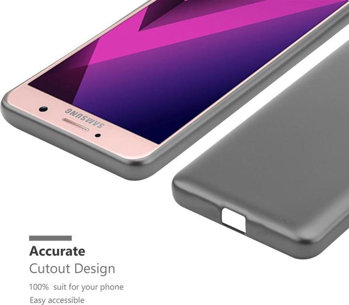 Productafbeelding Cadorabo TPU Matte Metallic hoes (Samsung Galaxy A7 (2017))