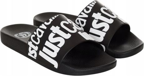 Just Cavalli Fondo Pool Dis Flip-Flops für Herren. 1 Schwarz (45)