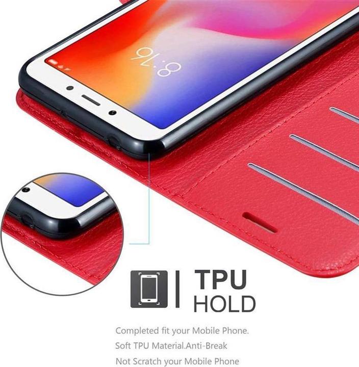 Produktbild Cadorabo Book mit Standfunktion Cover (Xiaomi Redmi 6A)