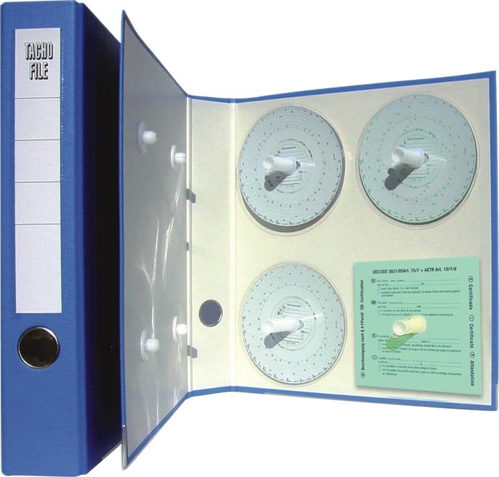 Actual product image Haug Special file Spine width: 56 mm Colour: blue (A4, 56 mm, 1 Piece)