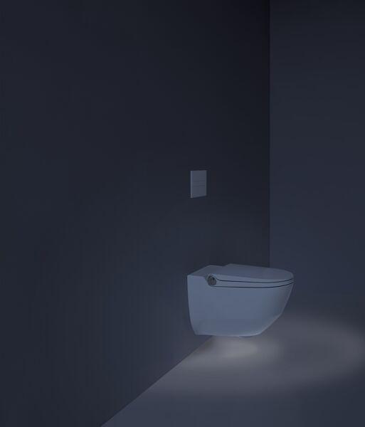 Produktbild Laufen Cleanet Riva Dusch-WC, spülrandlos, wandhängend, Fernbedienung, WC-Sitz mit Deckel