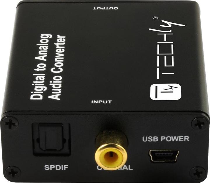 Immagine prodotto Techly Convertitore audio digitale-analogico (Digitale -> Analogico)