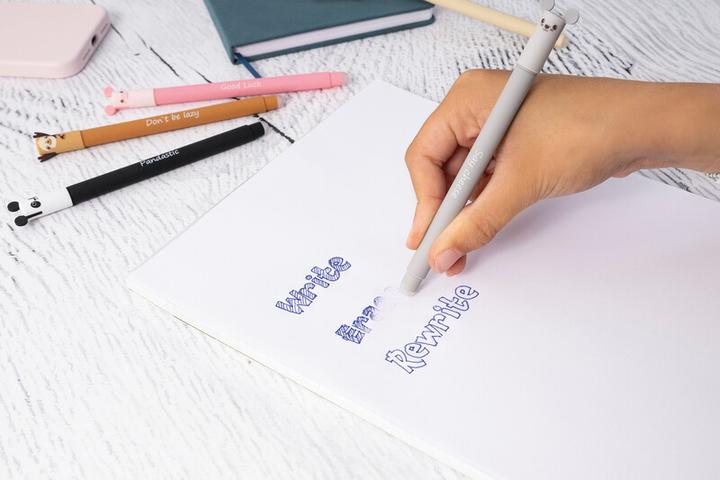 Productafbeelding EberhardFaber Gelpen Animal Erase It Lama, 0,7 mm (Licht beige, 1 x)