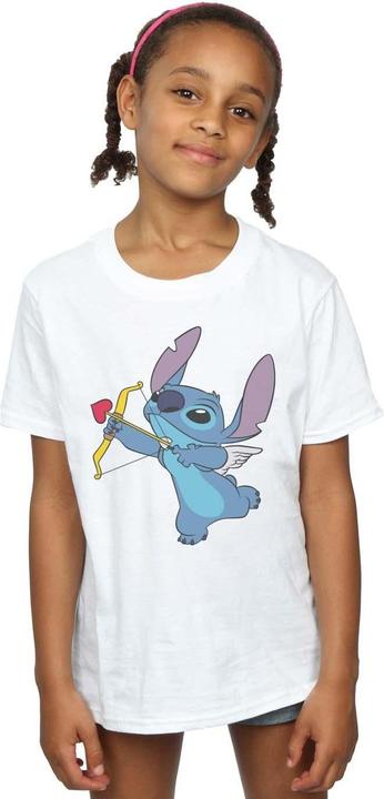 Immagine prodotto Disney Lilo And Stitch Stitch Cupid Valentines Maglietta Ragazze (116)