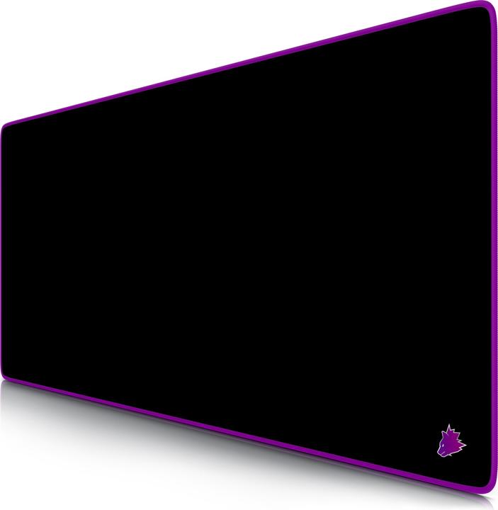 Produktbild CSL Gaming Mauspad, XXL Speed Gaming Mausmatte, Mousepad Extragrosse Fläche von 900 x 400mm, Symbol lila (XXL)