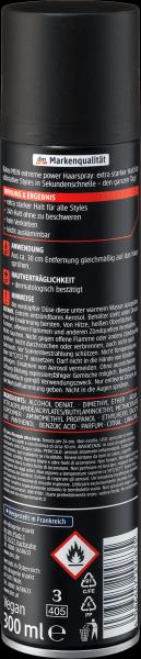 Actual product image dm Balea MEN Hairspray Extreme Power (300 ml)