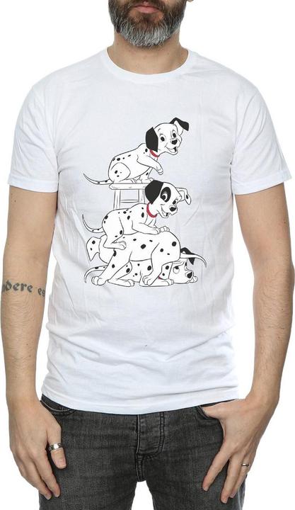 Actual product image Disney Mens 101 Dalmatians Chair T-Shirt (XL)