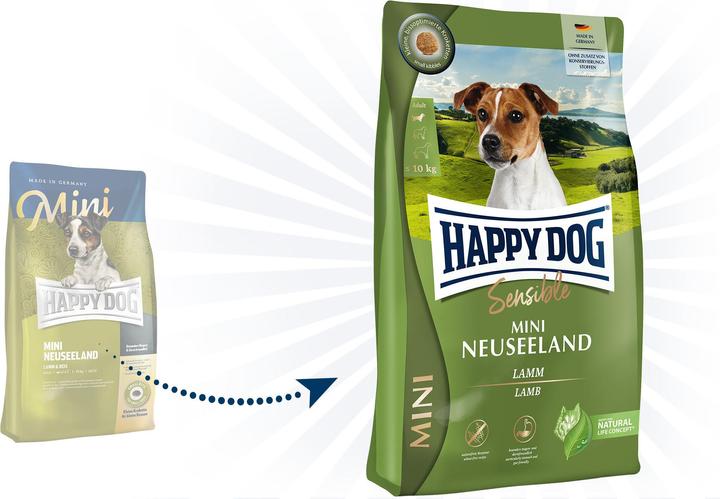 Actual product image Happy Dog Supreme Mini New Zealand (Adult, 1 pcs., 4000 g)