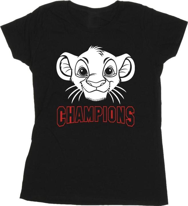 Disney The Lion King Simba Face Champion TShirt (L)