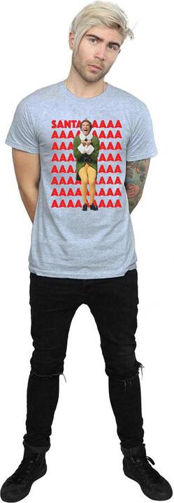 Immagine prodotto Elf Buddy Santa Scream Maglietta Uomo (XXL)