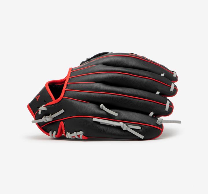 Actual product image Kipsta Ladies/men's baseball glove - BA100 LHT black/red (11.50")