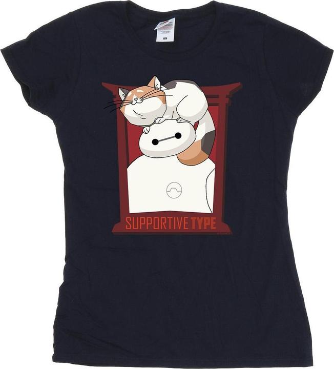 Immagine prodotto Disney Big Hero 6 Baymax Frame Support Maglietta Donna (S)